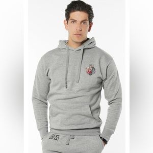 NWT August McGregor Men’s Embroidered Blood Hungry Gorilla Hooded Sweatshirt